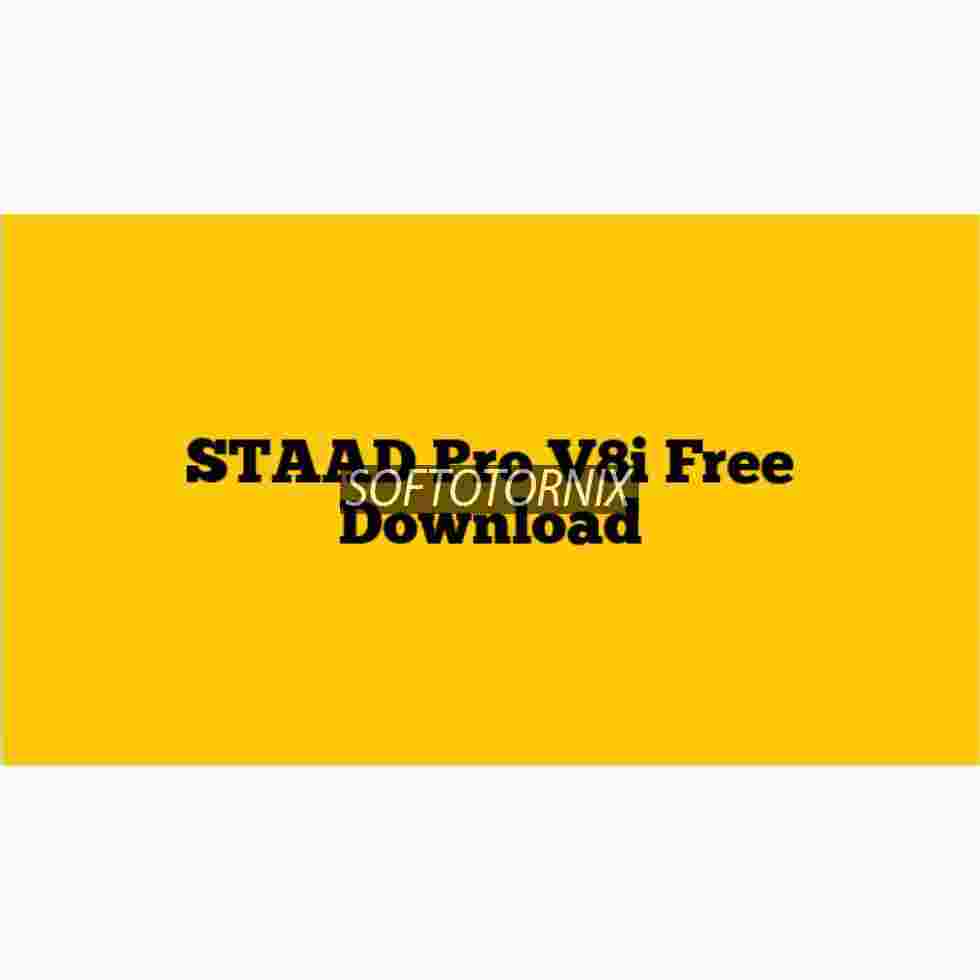 staad pro free software download
